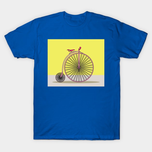 Retro Vintage Bicycle Biker Lover T-Shirt by flofin